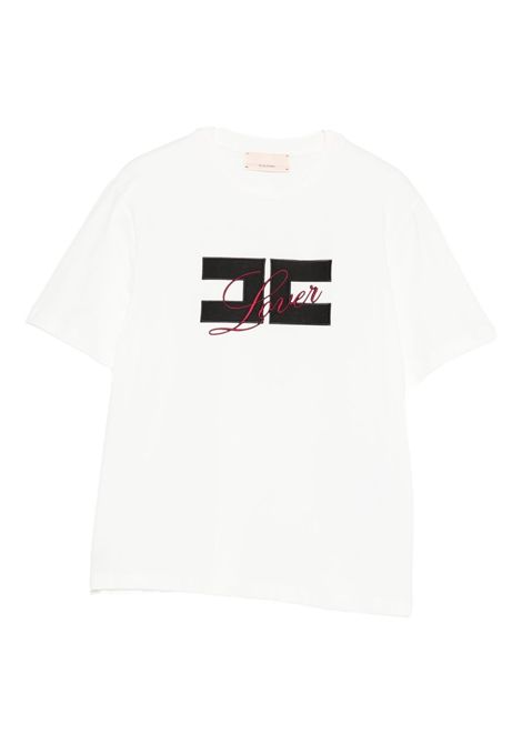 T-shirt con logo ELISABETTA FRANCHI KIDS | EFTS245.0.JE0060004